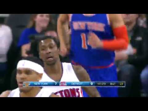 Kentavious Caldwell-Pope On the Break | Knicks vs Pistons | 3.11.17 | 16-17 NBA Season