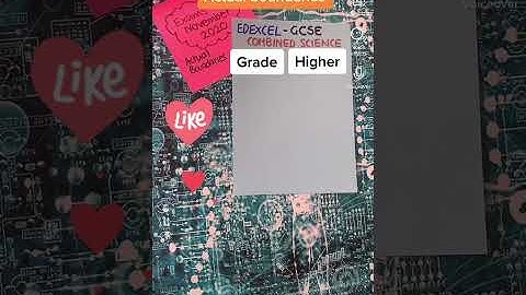 #shorts BEST GCSE GRADES ~ Edexcel Combined Science #gcse #viral #youtubeshorts