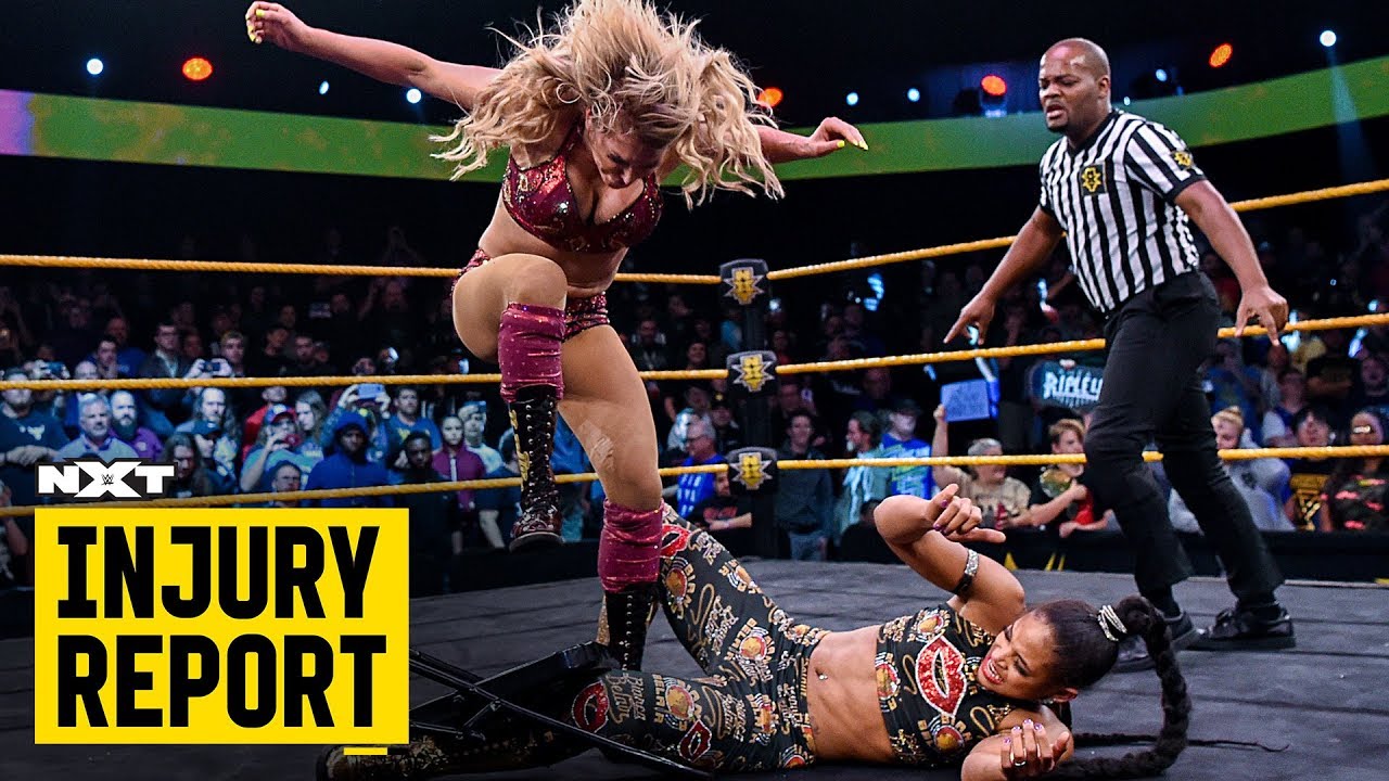 Bianca Belair hurt after Charlotte Flair’s chair attack NXT Injury