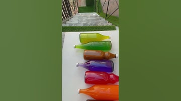 2024 Crushing Crunchy & Soft Things! Breaking Glass Bottles Fire 🔥⚠️ #shorts #asmr #satisfying