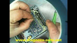Repair ECU Opel - YouTube