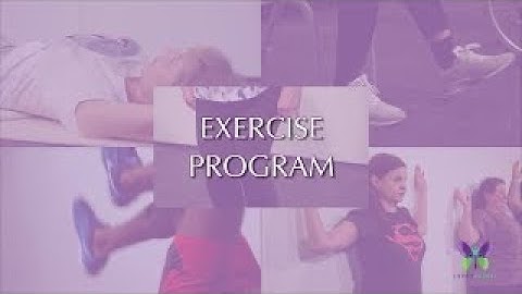 Lupus Europe • EXERCISE PROGRAM for Lupus Patients • INTRO