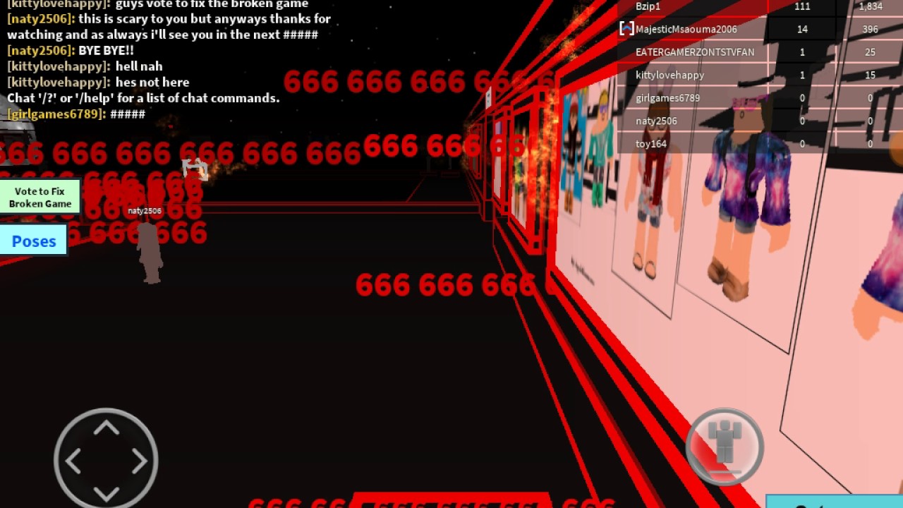 Roblox Satanic Server Hacked By Hacker Devil 666 666 Roblox Hackiado Server Satanico 666 Satanas Youtube - roblox 666 hack