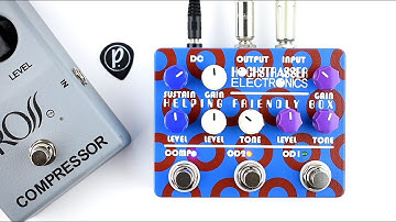 Hochstrasser Electronics Helping Friendly Box Compressor Overdrive