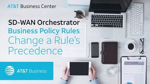 SD-WAN Orchestrator: Business Policy Rules: Change a Rule’s Precedence