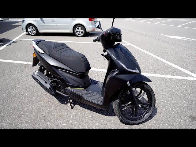venstre Fradrage vækstdvale Scooter 2022 | MOTRON Ideo 125 ccm 4 Cycle engine Review - YouTube