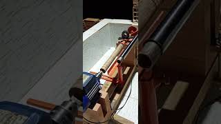 iniciando projeto para o novo torno para tornear madeira