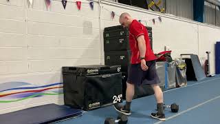 AEL Box Jump (2x DB)
