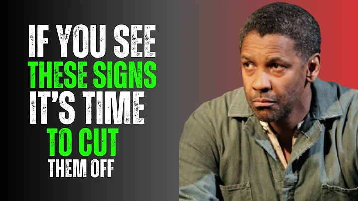 7 Signs You Should Cut All Contact With Someone | Denzel Washington Motivation