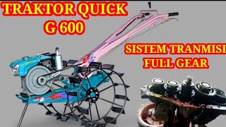 Agile maneuvering in narrow spaces. Quick G 600 tractor. #tractor #quicktractor #handtractor