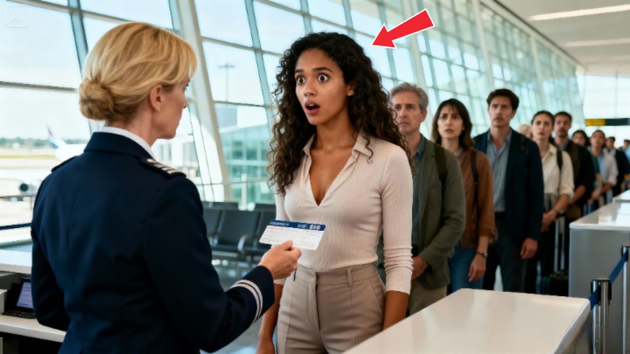 Gate Agent Tears a Black Girl’s Ticket — Seconds Later, He Learns Her Dad Owns the Airline