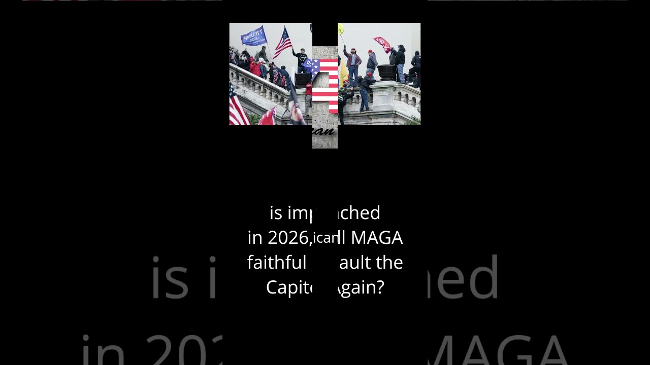 If Trump is Impeached in 2026, Will MAGA assault the Capitol AGAIN