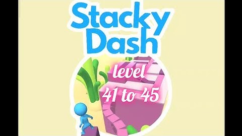 Stacky Dash | Gameplay | Level 41 to 45 | Gamer Thoda Hatke | #9