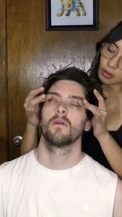 This ASMR Eye Massage Will Melt Your Headache Away