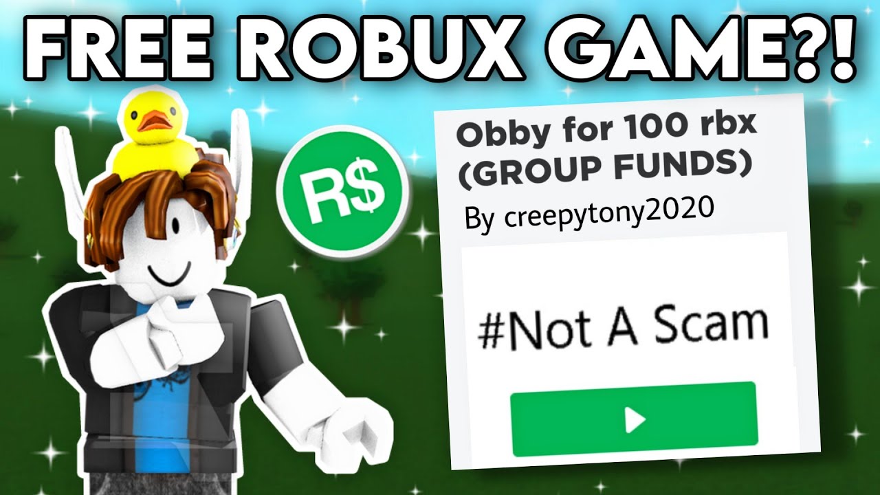 This Roblox Obby Gives You Free Robux If You Win New 100 Robux Game Real Or Fake Explained Scam Youtube - roblox free robux obby