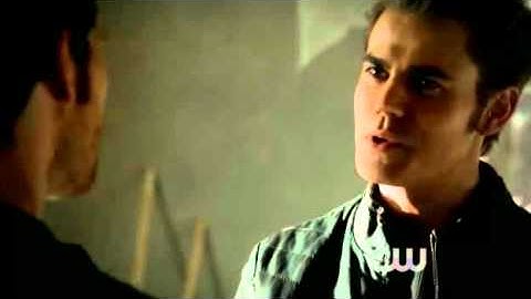TVD_ Stefan Threatens Klaus And Kills One Of His Hybrids