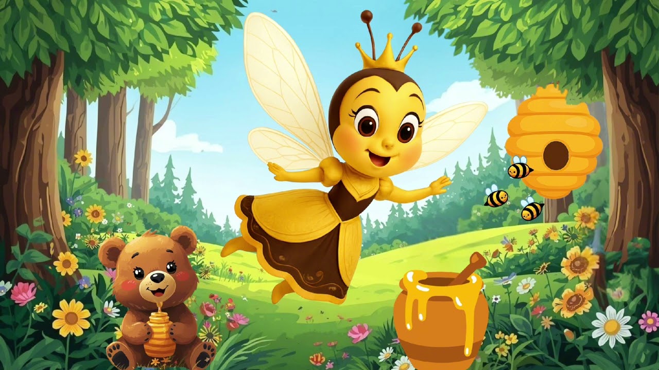 Pina l’Apina – Regina del Miele 🍯👑 | Baby Dance Educativa e Allegra, Api e Miele