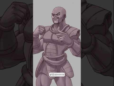 Terry Crews DBZ Style #dbs #dbz #digitalart #dragonballz #speedpaint