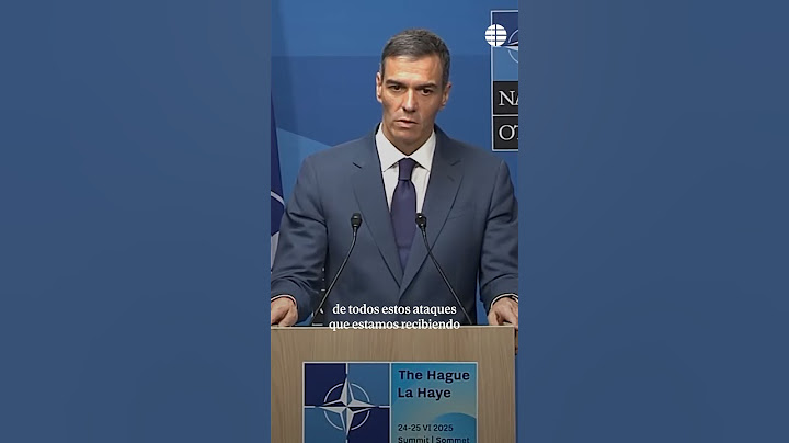 Pedro Sánchez responde a los ataques de Trump: "España es siempre la solución" #trump #pedrosanchez