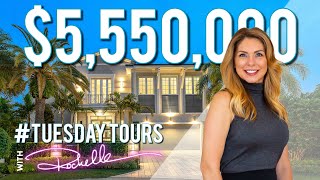 Luxury Property Tour: Modern Waterfront West Indies Estate in Boca Raton #tuesdaytours