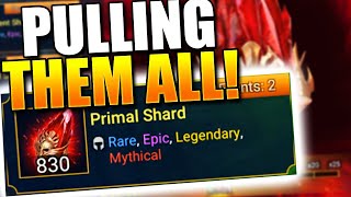 OVER $4000 IN PRIMAL SHARDS! | Raid: Shadow Legends