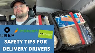 Safety Tips for Delivery Drivers | Waitr, Instacart and Door Dash