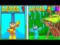 A Cada Passo fico MENOR no MINECRAFT!