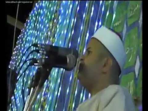 الشيخ صديق محمود صديق المنشاوي نقيب قراء صعيد مصر يبدع كما يبدع أبيه وعمه وجده