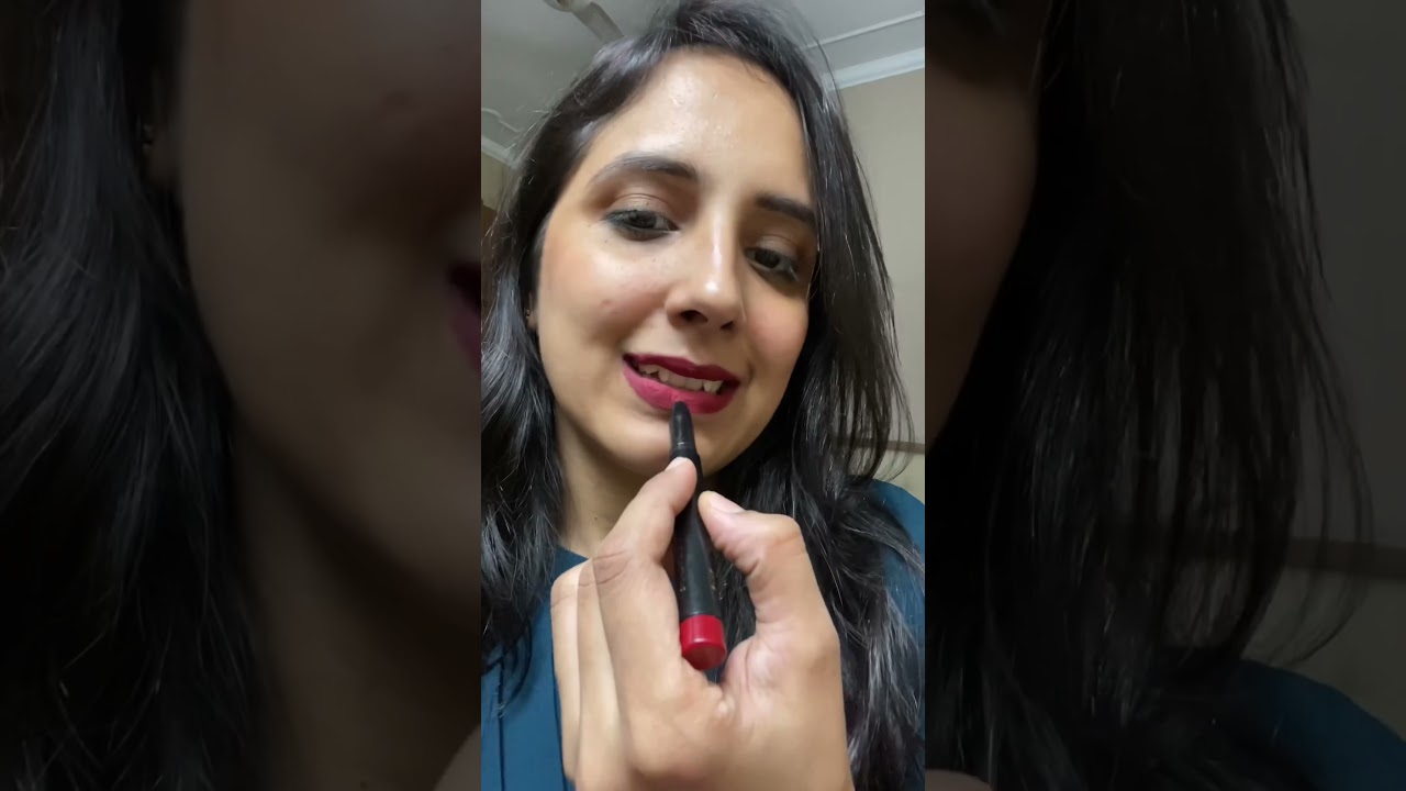 Beautiful brown berry shade from faces canada Hd matte lipstick ❤️