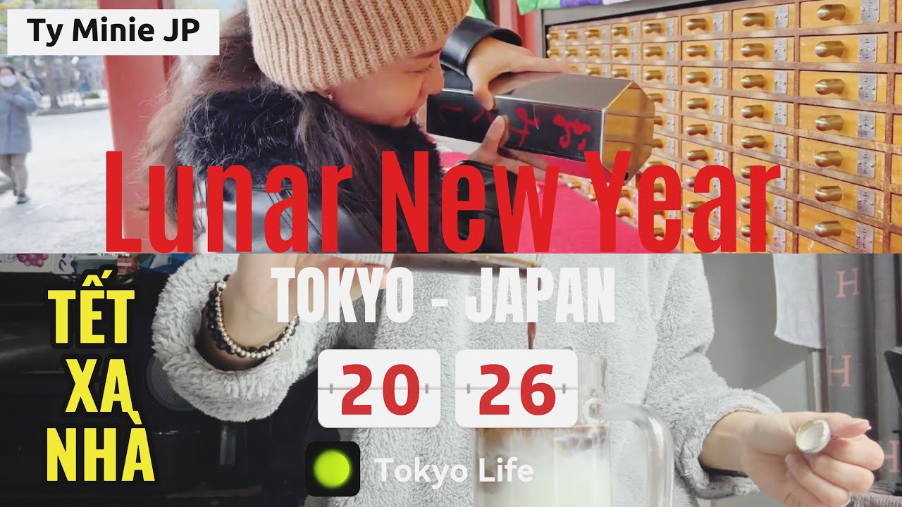 ベトナムの新年🇻🇳 - TẾT NGUYÊN ĐÁN 2026  [ Mùng 1 ăn chay - Mùng 2 Viếng Phật Xin Xăm ]