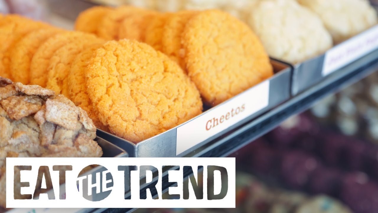 vegan cheese dust Cheetos Cookies | Eat the Trend