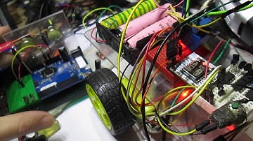 машинка на радиоуправлении на wi-fi esp8266  arduino