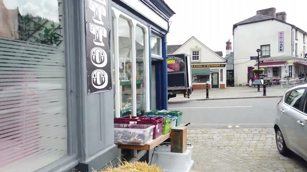 Walk Through CORWEN, Wales