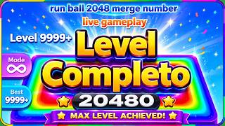 Rolling Ball 2048 Master Level 9999+ and Beyond😱 screenshot 1