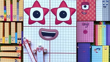 Looking for Numberblocks NEW 10746 Puzzle Tetris Shape ASMR  | Numberblocks Satisfying Video