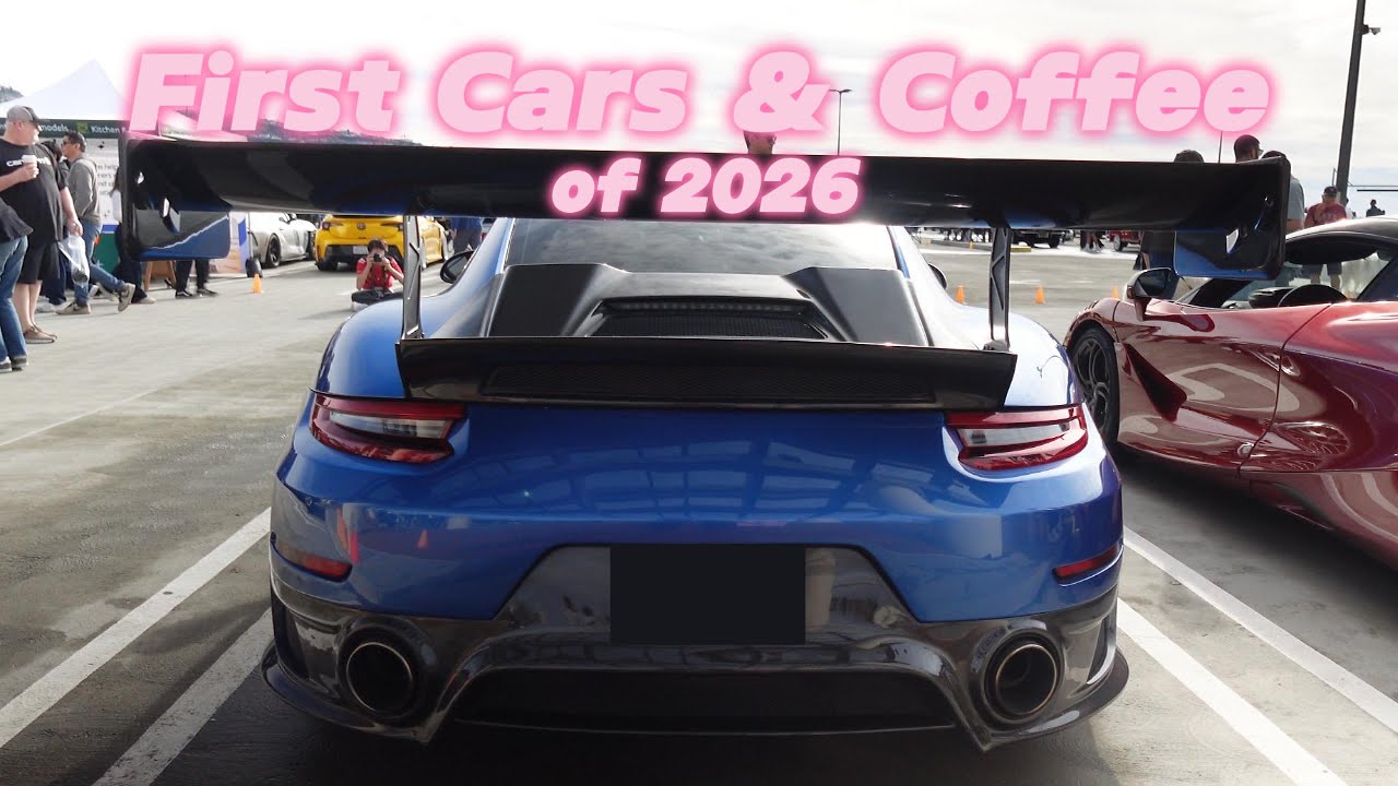 First Cars & Coffee of 2026 | South OC California | POV Drive G80 M3