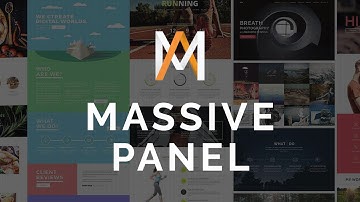 Massive Panel in Massive Addons VC Extension