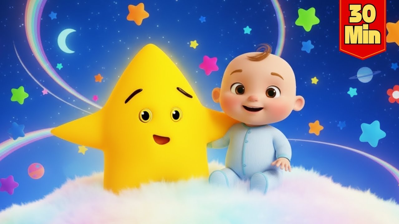 Twinkle Twinkle Little Star (Extended Mix - 30 Mins!) | Nursery Rhyme Lullaby