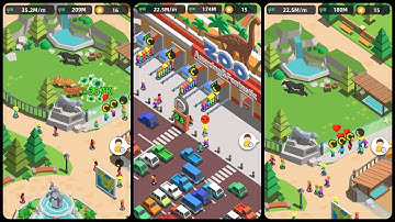 Idle Zoo Tycoon: Animal Park Gameplay Android Mobile