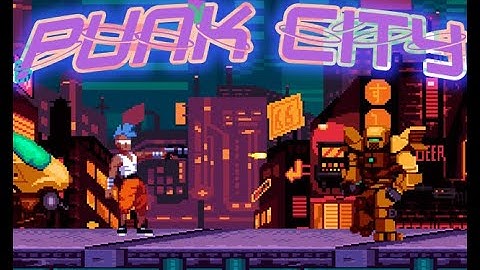 Punk City gameplay trailer - 2D Side-Scrolling shooter