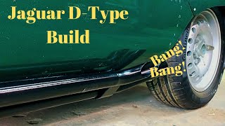 making an Exhaust with built in SILENCErs for the Jaguar d Type