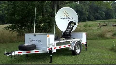 The iNetVu Antenna on Skycasters trailer.mp4