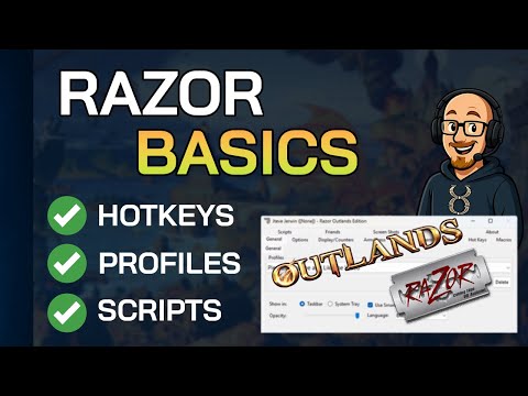 Ultima Online Razor Basics | How to Use Profiles, Hotkeys & Scripts (Beginner's Guide)