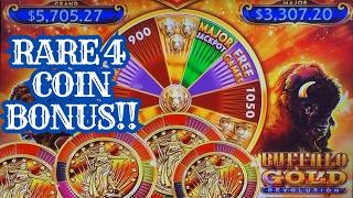 RARE 4 COIN BONUS on Buffalo Gold Revolution… Not What We Expected! 🦬