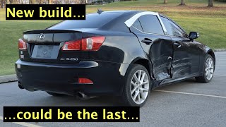 Rebuilding a Lexus IS after a side collision