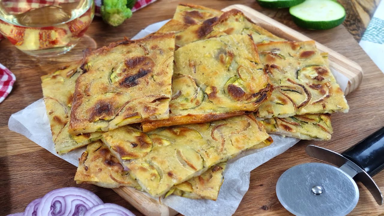 Con un Calabacín y una Cebolla ¡la cena está lista! | Receta fácil y rápida