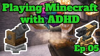 Playing Minecraft with ADHD - Ep 05 - Schematicannon and Auto-Arm (AllTheMods9)