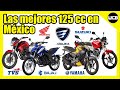 Las MEJORES motocicletas de 125cc en México || 2020