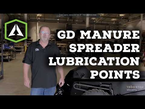 Support: Lubrication Points - ABI Ground Drive Manure Spreaders - Manual, Help, Maintenance, Repair