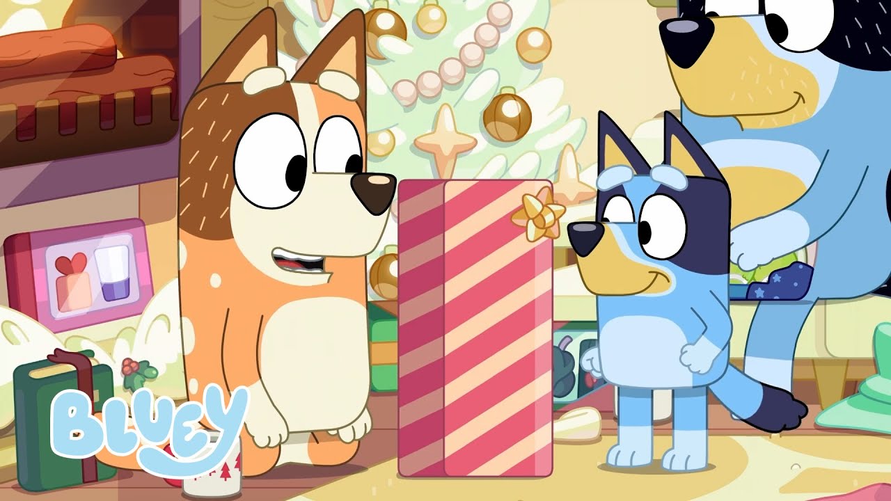 Leger med legetøj 🧸💙 | Bluey På Dansk